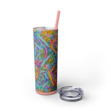 Skinny Tumbler with Straw *Fantasy*