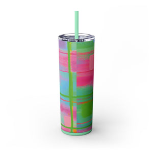 Skinny Tumbler with Straw, 20oz