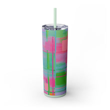 Skinny Tumbler with Straw *Bright Side*