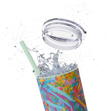 Skinny Tumbler with Straw *Fantasy*