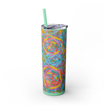 Skinny Tumbler with Straw *Fantasy*