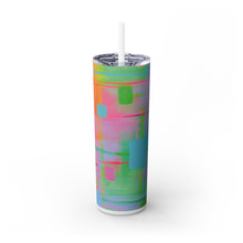 Skinny Tumbler with Straw *Bright Side*