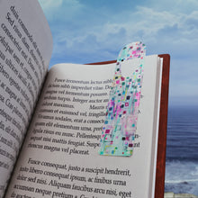 Abstract Watercolor Bookmark — Pastel Geometric Reading Marker