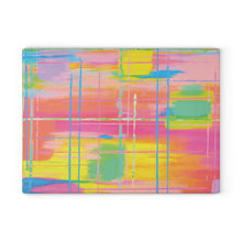 Glass Cutting Board *Punk Plaid*