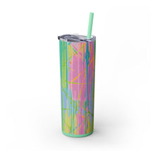 Skinny Tumbler with Straw *Live Wire*