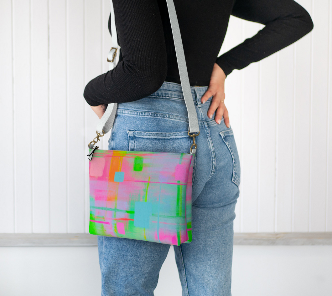 *Bright Side* Vegan Leather Crossbody Purse