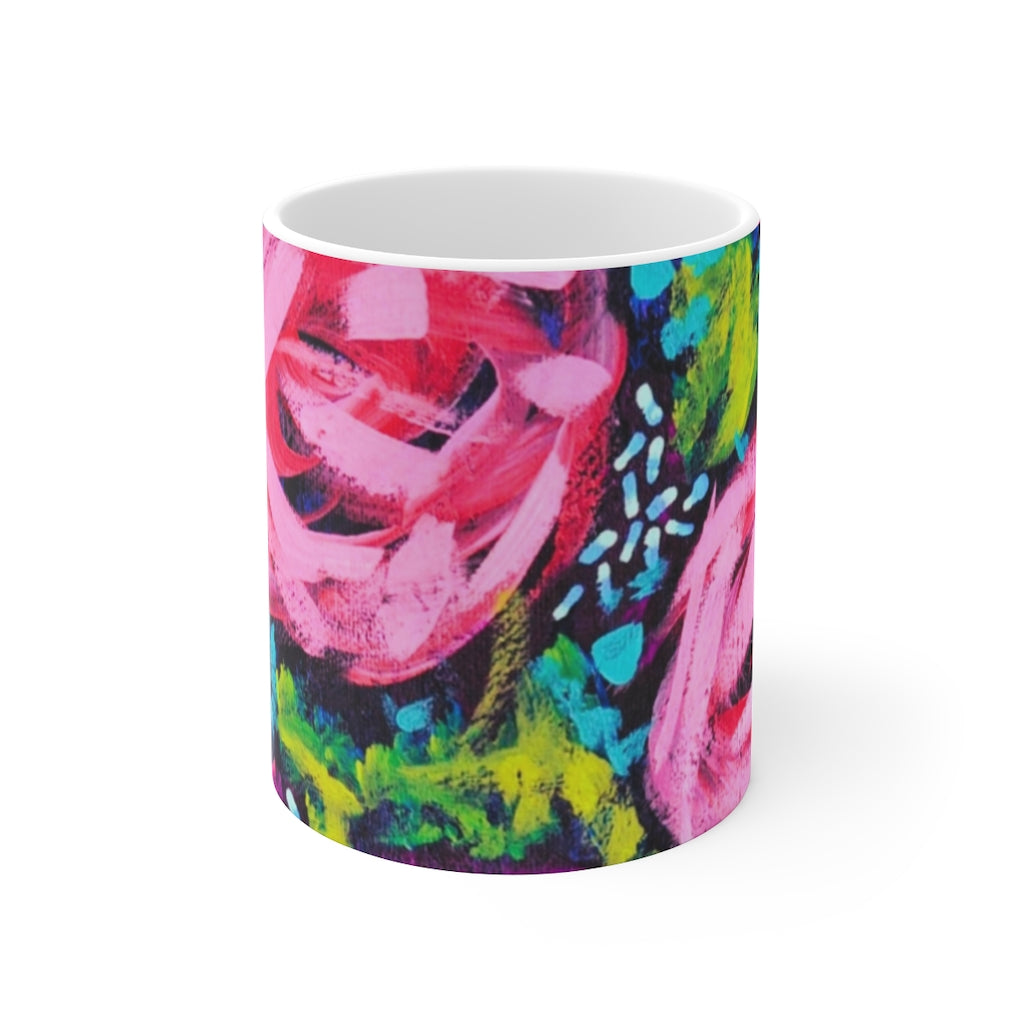 Ceramic Mug *Night Blooms*