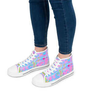 High Top Sneakers *Party Plaid*