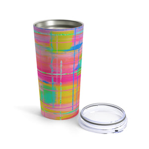 Tumbler 20oz * Punk Plaid*