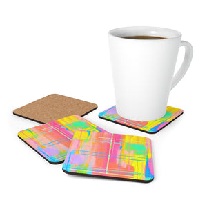 Coaster Set *Punk Plaid*